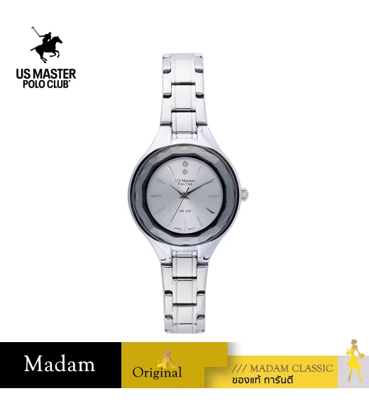 นาฬิกา US Master Polo Club USM-DE19-WE FIRST LADY CRYSTALLINE WHITE	