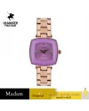 นาฬิกา US Master Polo Club USM-DE22-RG-SVT FIRST LADY CRYSTALLINE DATE ROSEGOLD / SHINY VIOLET	