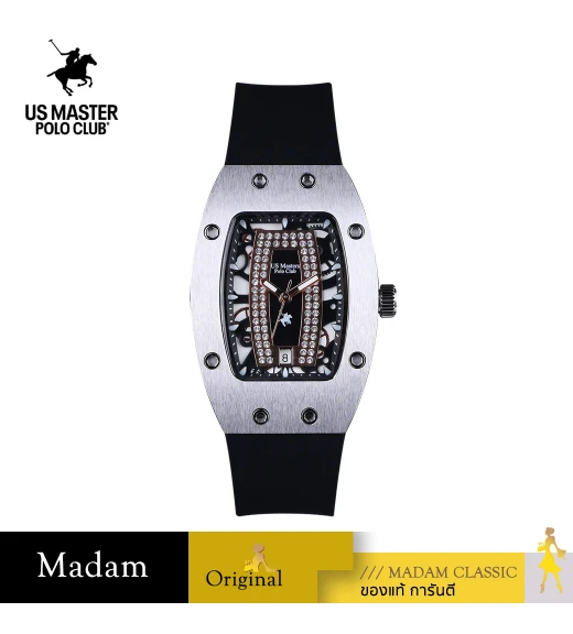 นาฬิกา US Master Polo Club USM-DE09-BK-BK RX-1 MILLIONAIRE BLACK / BLACK	