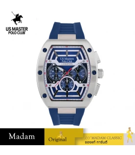 นาฬิกา US Master Polo Club USM-DE14-BU-WE RX-1 SPORTY CHONO BLUE / WHITE	