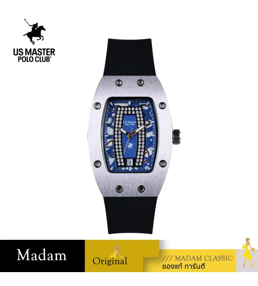 นาฬิกา US Master Polo Club USM-DE09-BK-BU RX-1 MILLIONAIRE BLACK / BLUE	