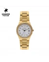 นาฬิกา US Master Polo Club USM-DE25-GD-WE DETROIT GRAND DIAMOND DATE GOLD / WHITE	