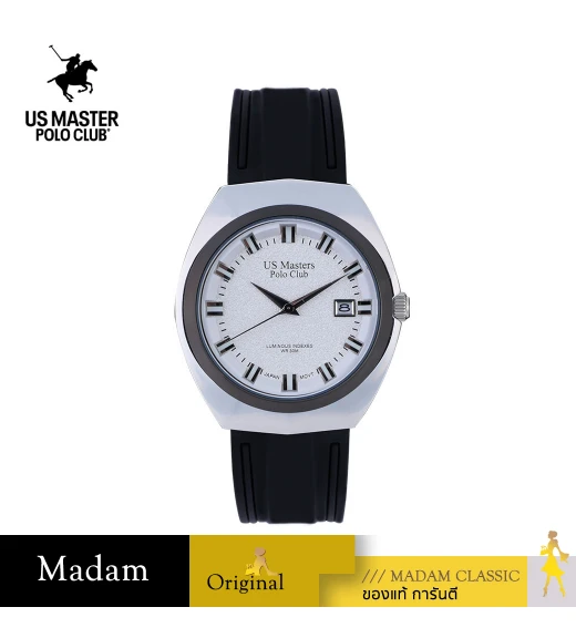 นาฬิกา US Master Polo Club USM-DE08-WE CHICAGO CLASSIC DATE WHITE	