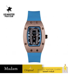 นาฬิกา US Master Polo Club USM-DE09-BU-RG RX-1 MILLIONAIRE BLUE / ROSEGOLD	