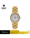 นาฬิกา US Master Polo Club USM-DE25-GD-WE DETROIT GRAND DIAMOND DATE GOLD / WHITE	