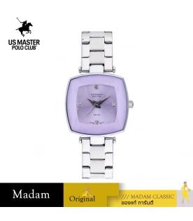 นาฬิกา US Master Polo Club USM-DE22-LIC FIRST LADY CRYSTALLINE DATE LILAC	
