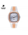 นาฬิกา US Master Polo Club USM-DF04-SRG-WE TIMES SQUARE DIAMOND DATE SILVER ROSEGOLD / WHITE	