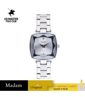 นาฬิกา US Master Polo Club USM-DE22-WE FIRST LADY CRYSTALLINE DATE WHITE	