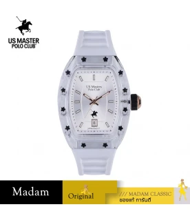 นาฬิกา US Master Polo Club USM-DF03-WE RX-1 MILLIONAIRE SUPER STAR WHITE	