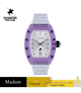 นาฬิกา US Master Polo Club USM-DF03-WE-VLT RX-1 MILLIONAIRE SUPER STAR  WHITE / VIOLET	