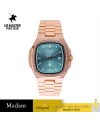นาฬิกา US Master Polo Club USM-DF04-RG-CY TIMES SQUARE DIAMOND DATE ROSEGOLD / CYAN	