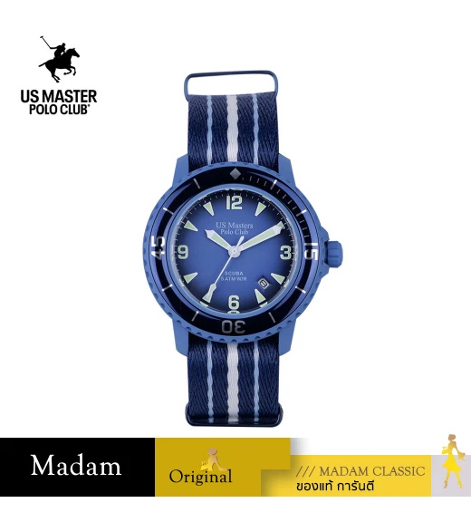 นาฬิกา US Master Polo Club USM-DF01-BU-BU ICONIC TERRA SCUBA BLUE / BLUE	