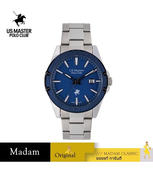 นาฬิกา US Master Polo Club USM-DE03-BU NEW YORK DATE 42.5MM BLUE	