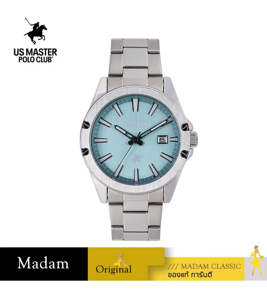 นาฬิกา US Master Polo Club USM-DE03-CY NEW YORK DATE 42.5MM CYAN	
