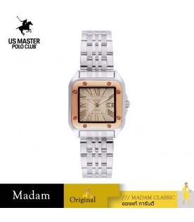 นาฬิกา US Master Polo Club USM-DE16R-SD FIRST LADY NO.4 33MM ROSEGOLD / SAND	