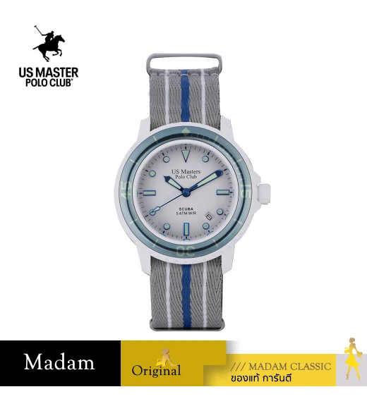 นาฬิกา US Master Polo Club USM-DF01-GY-WE ICONIC TERRA SCUBA GREY / WHITE	