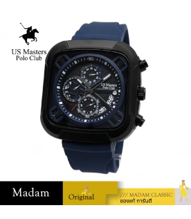 นาฬิกา US Master Polo Club USM-220811S-IPBU USM-220811S PLATING BLACK / BLUE	
