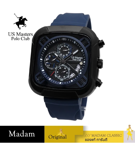 นาฬิกา US Master Polo Club USM-220811S-IPBU USM-220811S PLATING BLACK / BLUE	