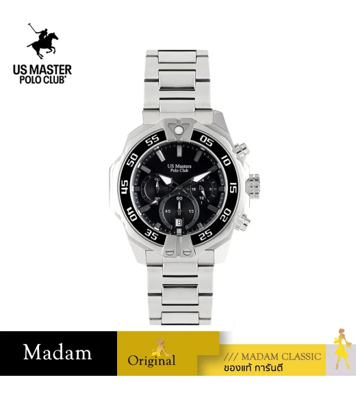 นาฬิกา US Master Polo Club USM-DH08-BK TITAN SPORTY CHRONO BLACK	