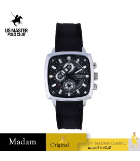 นาฬิกา US Master Polo Club USM-DF19-BK TIMES SQUARE CHONO ONE BLACK	