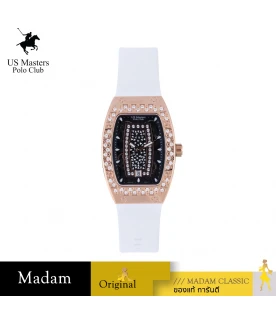 นาฬิกา US Master Polo Club USM-DG02-WE-RBK RX-1 BILLIONAIRE TG DATE WHITE / ROSEGOLD BLACK	