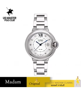 นาฬิกา US Master Polo Club USM-DH04-WE HARMONY CLASSIC DATE WHITE	