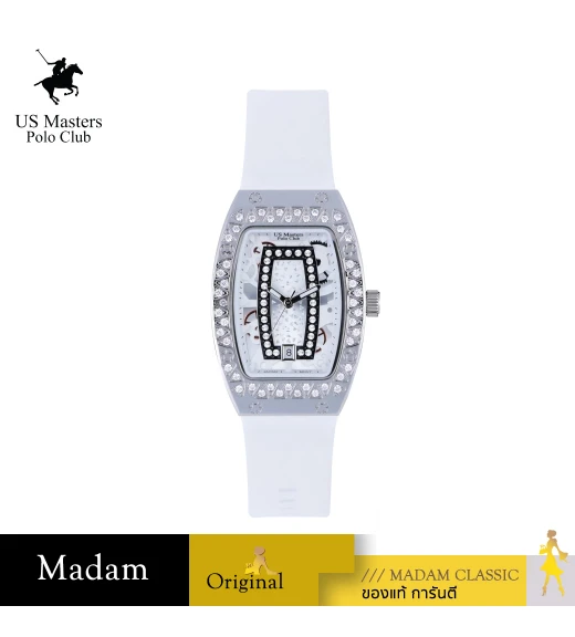 นาฬิกา US Master Polo Club USM-DG02-WE-WE RX-1 BILLIONAIRE TG DATE WHITE / WHITE	