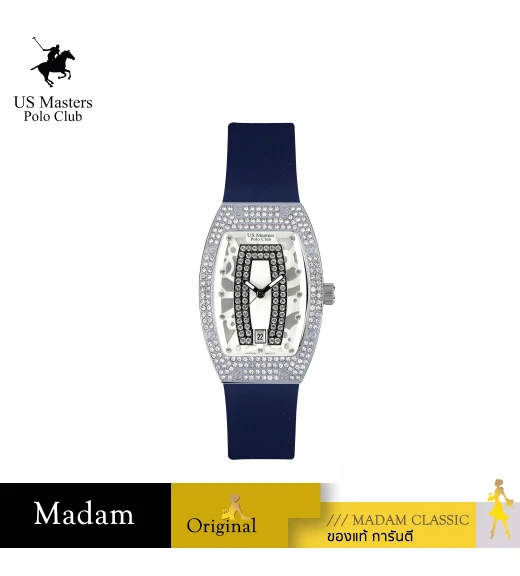 นาฬิกา US Master Polo Club USM-DF07-BU-WWE RX-1 BILLIONAIRE M.1 DATE BLUE / WHITE WHITE	
