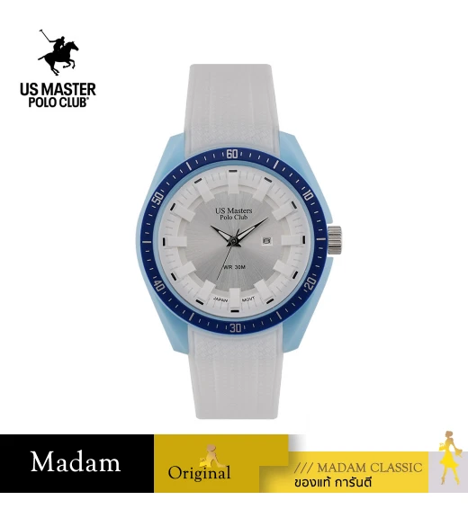 นาฬิกา US Master Polo Club USM-DG05-WE-WE ICONIC 3D 60S WHITE / WHITE	