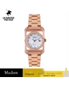 นาฬิกา US Master Polo Club USM-DF09-RG-WE FIRST LADY ROYALE SQUARE DATE ROSEGOLD / WHITE	