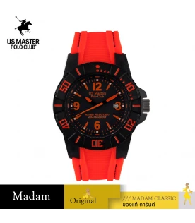 นาฬิกา US Master Polo Club USM-DK07-ROR OHIO CLASS NAUTILUS 200M DATE RED ORANGE	