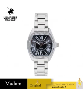 นาฬิกา US Master Polo Club USM-DF14-BK FIRST LADY ROYALE DIAMAND DATE BLACK	