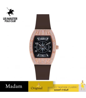 นาฬิกา US Master Polo Club USM-DF18-BR-RBK RX-1 BILLIONAIRE COMPASS BROWN / ROSEGOLD BLACK	