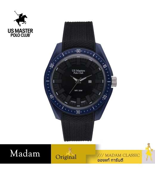 นาฬิกา US Master Polo Club USM-DG05-BK-BK ICONIC 3D 60S BLACK / BLACK	