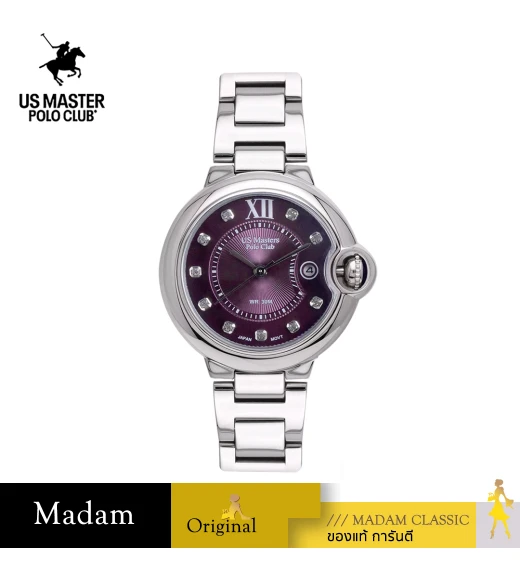 นาฬิกา US Master Polo Club USM-DH04-VLT HARMONY CLASSIC DATE VIOLET	