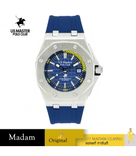 นาฬิกา US Master Polo Club USM-230808-BU-BU SIGNATURE OCTAGON ROYAL  BLUE	