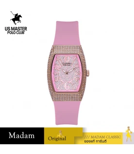 นาฬิกา US Master Polo Club USM-DK03-PK-RPK RX-1 LADY DIAMONDS SHIELD PINK / ROSEGOLD PINK	