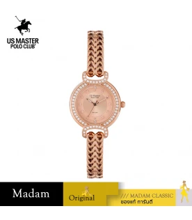 นาฬิกา US Master Polo Club USM-DH05-RG FIRST LADY PRINCESS DIAMOND ROSEGOLD	