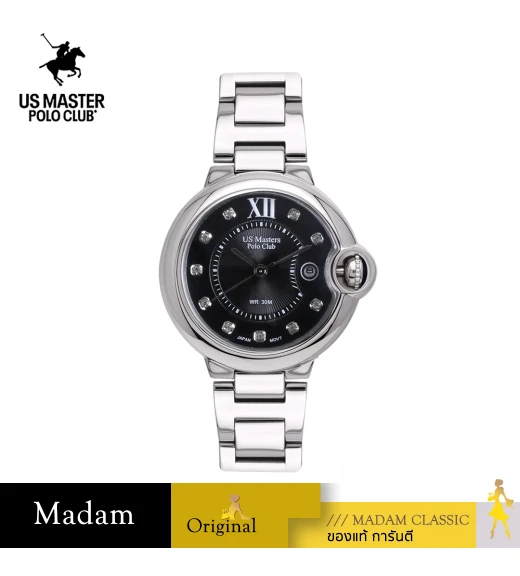 นาฬิกา US Master Polo Club USM-DH04-BK HARMONY CLASSIC DATE BLACK	