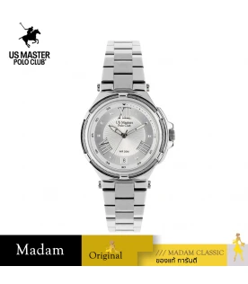 นาฬิกา US Master Polo Club USM-DH03-WE FIRST LADY STRING ROMAN DATE WHITE	