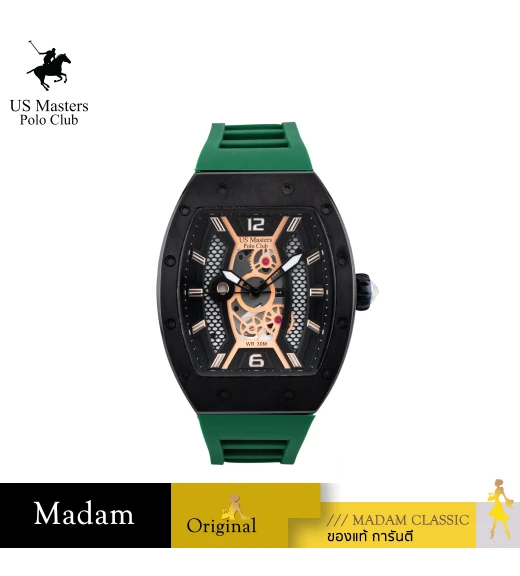 นาฬิกา US Master Polo Club USM-DG01-GN-IPB RX-1 HYPER COG GREEN / PLATING BLACK	