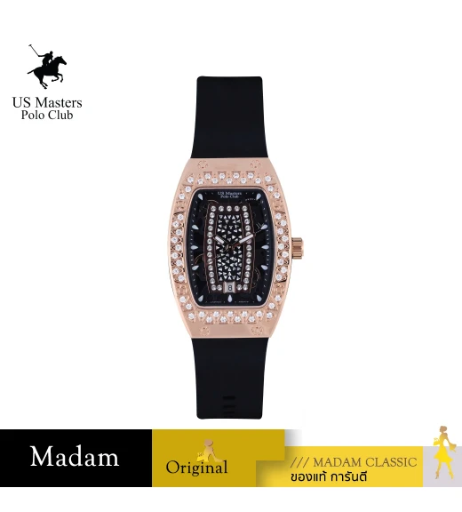 นาฬิกา US Master Polo Club USM-DG02-BK-RBK RX-1 BILLIONAIRE TG DATE BLACK / ROSEGOLD BLACK	