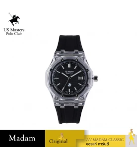 นาฬิกา US Master Polo Club USM-DG03-BK-BK OCTAGON ROYAL PRISTINE BLACK / BLACK	