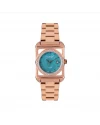 นาฬิกา US Master Polo Club USM-DF09-RG-RCY FIRST LADY ROYALE SQUARE DATE  ROSEGOLD / RETRO CYAN	