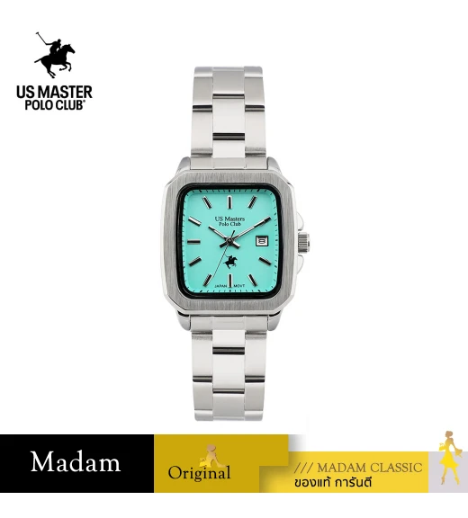 นาฬิกา US Master Polo Club USM-DG06-CY TIMES SQUARE MODEST DATE CYAN	