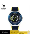 นาฬิกา US Master Polo Club USM-DK08-BU-YW OCTAGON CHRONOS DATE BLUE / YELLOW	