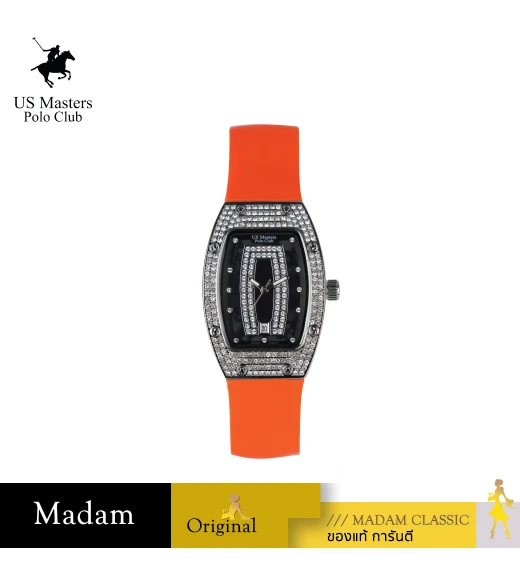 นาฬิกา US Master Polo Club USM-DF07-OR-BK RX-1 BILLIONAIRE M.1 DATE ORANGE / BLACK	
