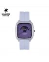 นาฬิกา US Master Polo Club USM-DF12-WE-VLT TIMES SQUARE SUN AND MOON WHITE / VIOLET	