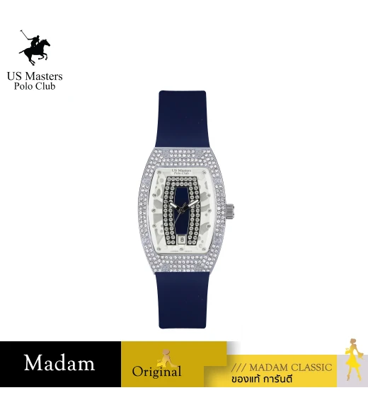 นาฬิกา US Master Polo Club USM-DF07-BU-WE RX-1 BILLIONAIRE M.1 DATE BLUE / WHITE BLUE	