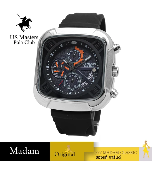 นาฬิกา US Master Polo Club USM-220811S-BK USM-220811S BLACK	